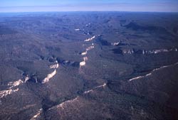 Carnarvon Gorge aerial